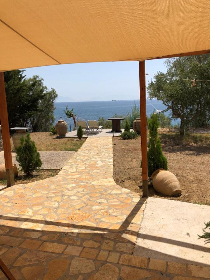Seafront Studio With Direct Beach Access Koróni Esterno foto