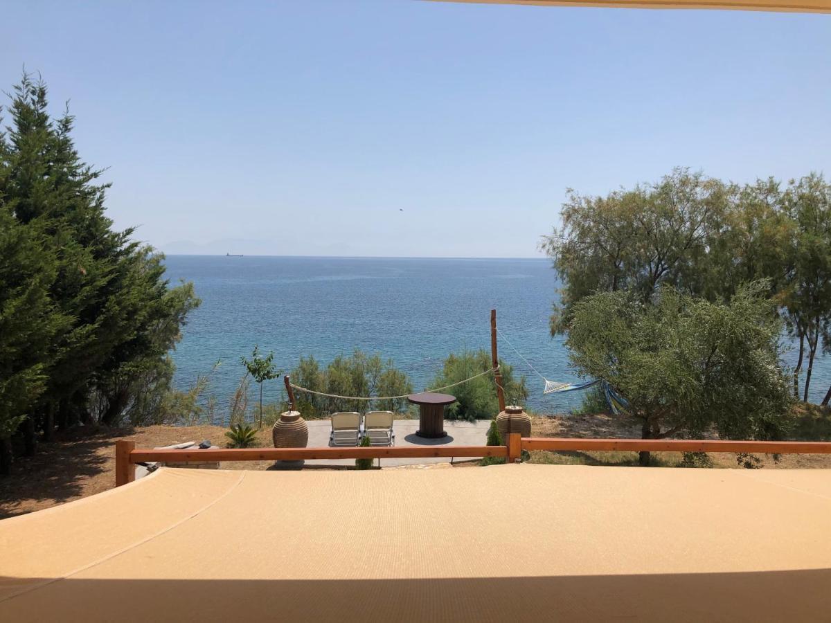 Seafront Studio With Direct Beach Access Koróni Esterno foto