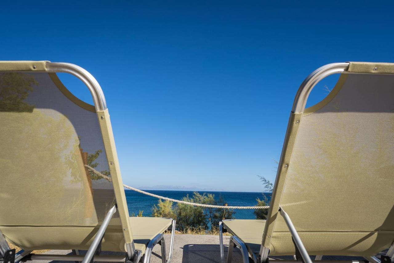 Seafront Studio With Direct Beach Access Koróni Esterno foto